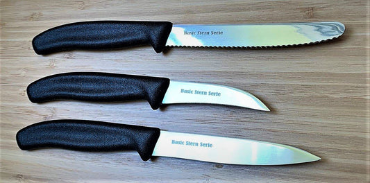 3er Set Gemüsemesser von Sternsteiger