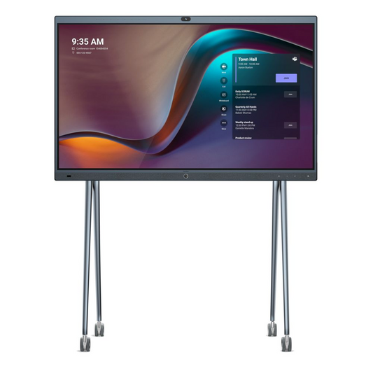 Yealink MeetingBoard Interaktiver Bildschirm 165,1 cm (65") LED Wi-Fi 4K Ultra HD Schwarz Touchscreen-Prozessoren Android Android10 integriert) -0