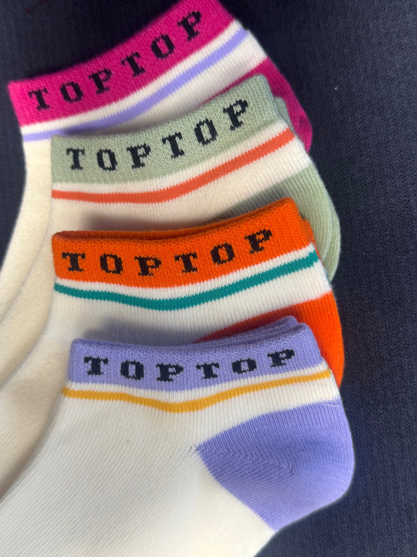 4 PACK - CHAUSSETTES COURTES EN COTON