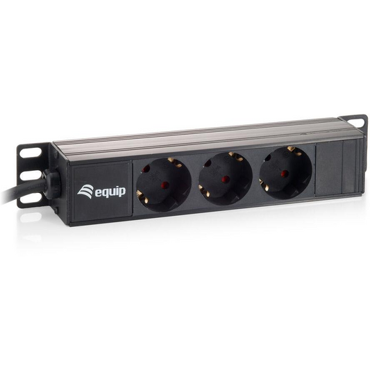 333299 Stromverteilung (PDU) 3 Ausgänge für variablen Strom 1U Schwarz (333299)-0