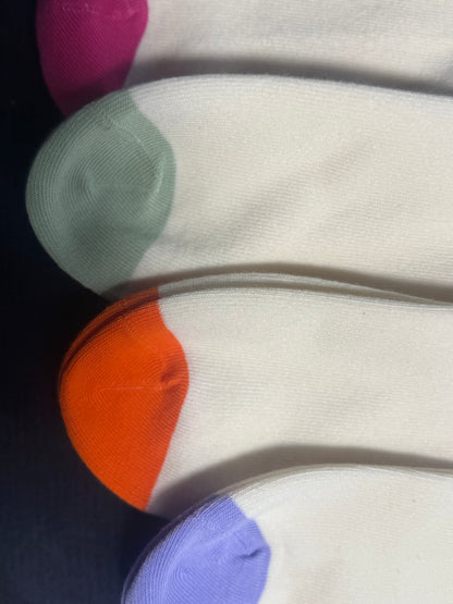 4 PACK - CHAUSSETTES COURTES EN COTON