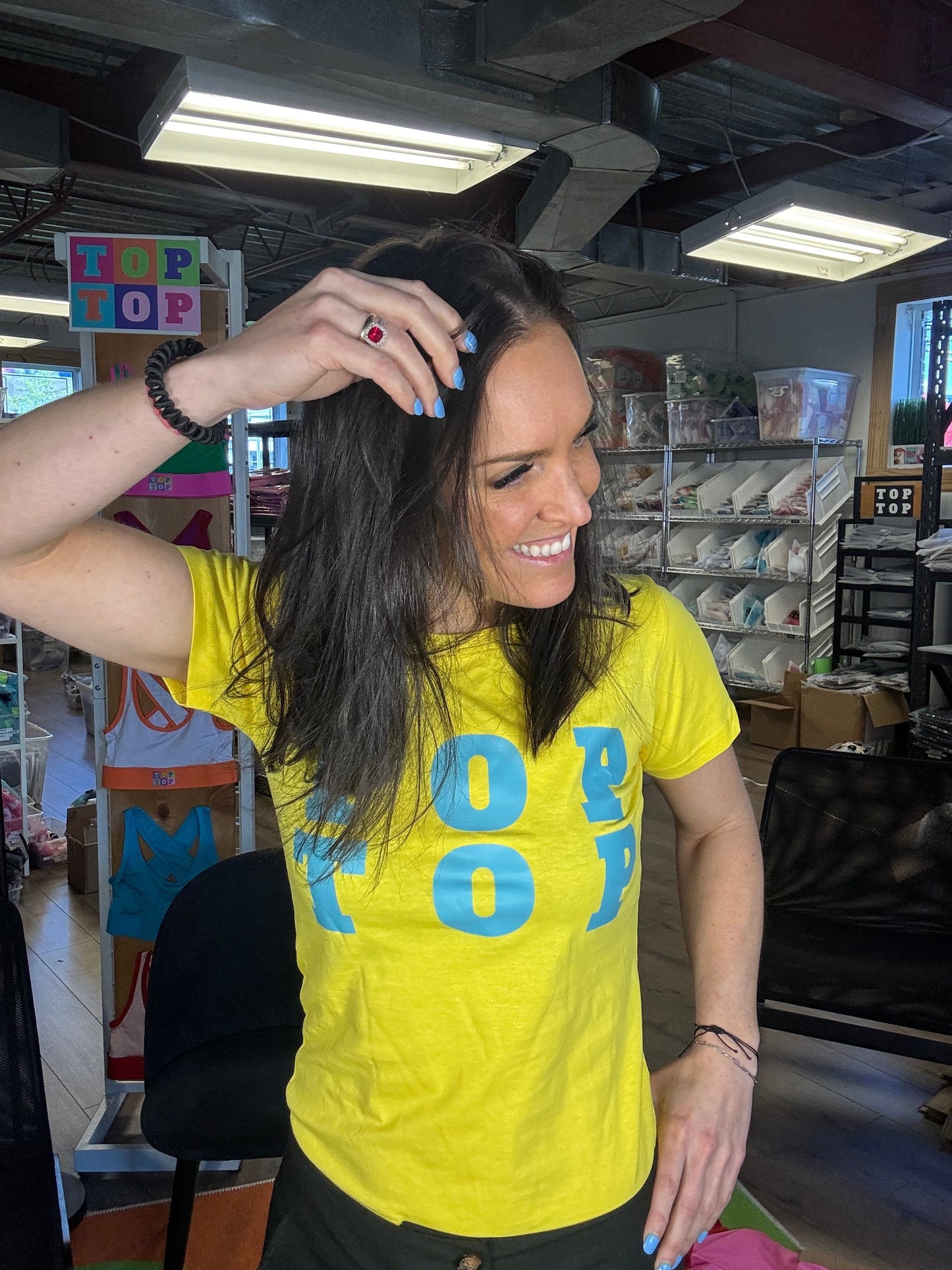 T-Shirt ajusté - Summer Citron 🍋 & Myrtille 🩵