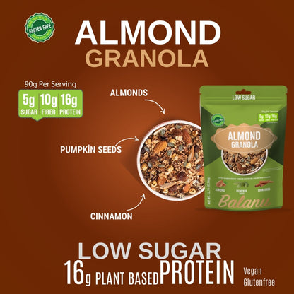 Keto Almond Granola 360 gr