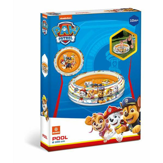 Aufblasbarer Planschbecken für Kinder Paw Patrol Ø 100 cm-1
