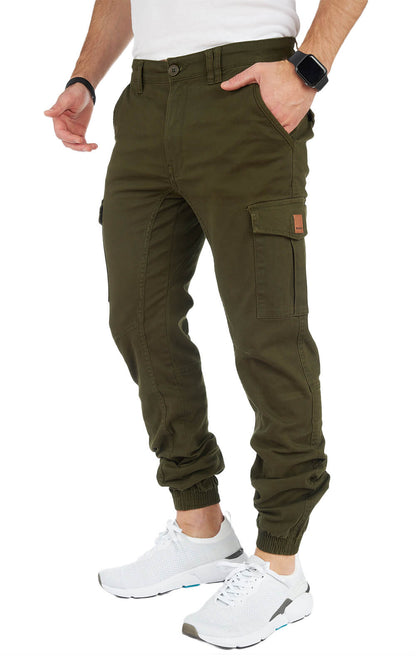 STYLEKO Cargohose Gürtelschlaufen