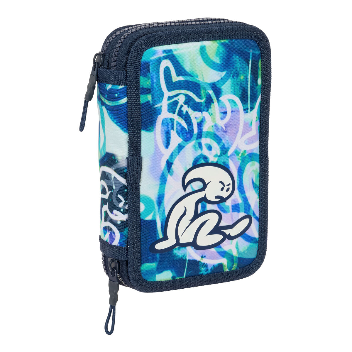 Schulrucksack mit Zubehör El Niño Kook Navy Blue 12,5 x 19,5 x 4 cm 29 Teile-2