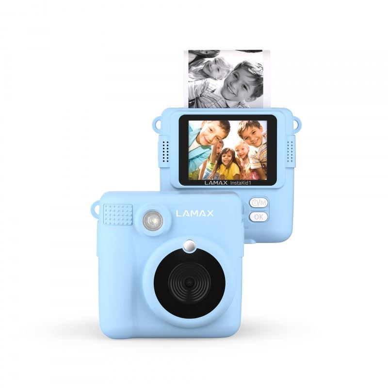 LAMAX InstaKid1 instant Hitzierdruckfotografie-Kamera blau (LXKCMIK1NNNLA) (LXKCMIK1NNNLA)-0