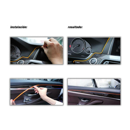 Neonlichtband OCC Motorsport 3 m Glasfaser-5