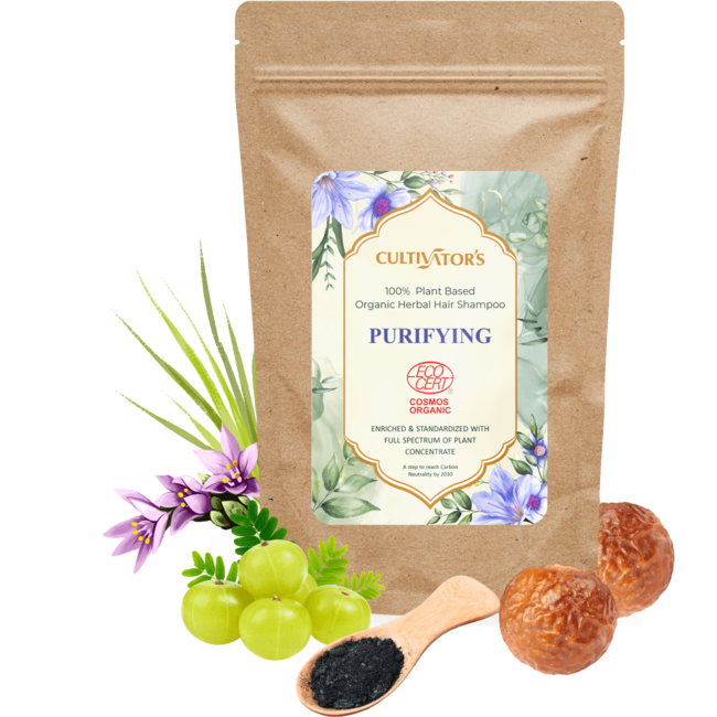 Organic Herbal Powder Shampoo