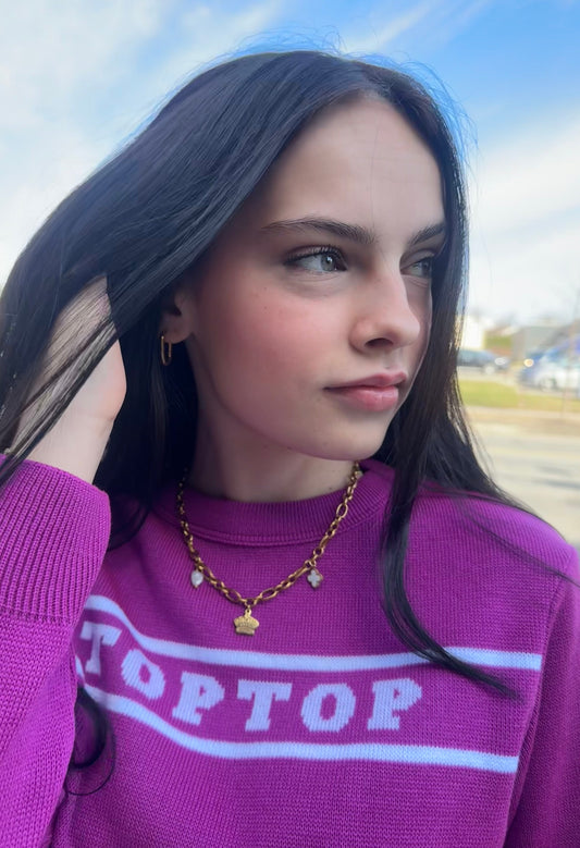 Gilet printemps- Mauviette 💜