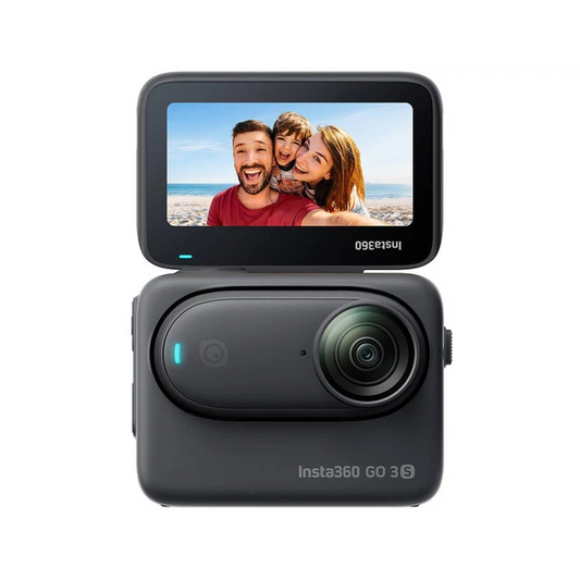 Insta360 GO3S Sport-Action-Kamera, 4K, 64GB, Schwarz (CINSAATAGO3S14)-0
