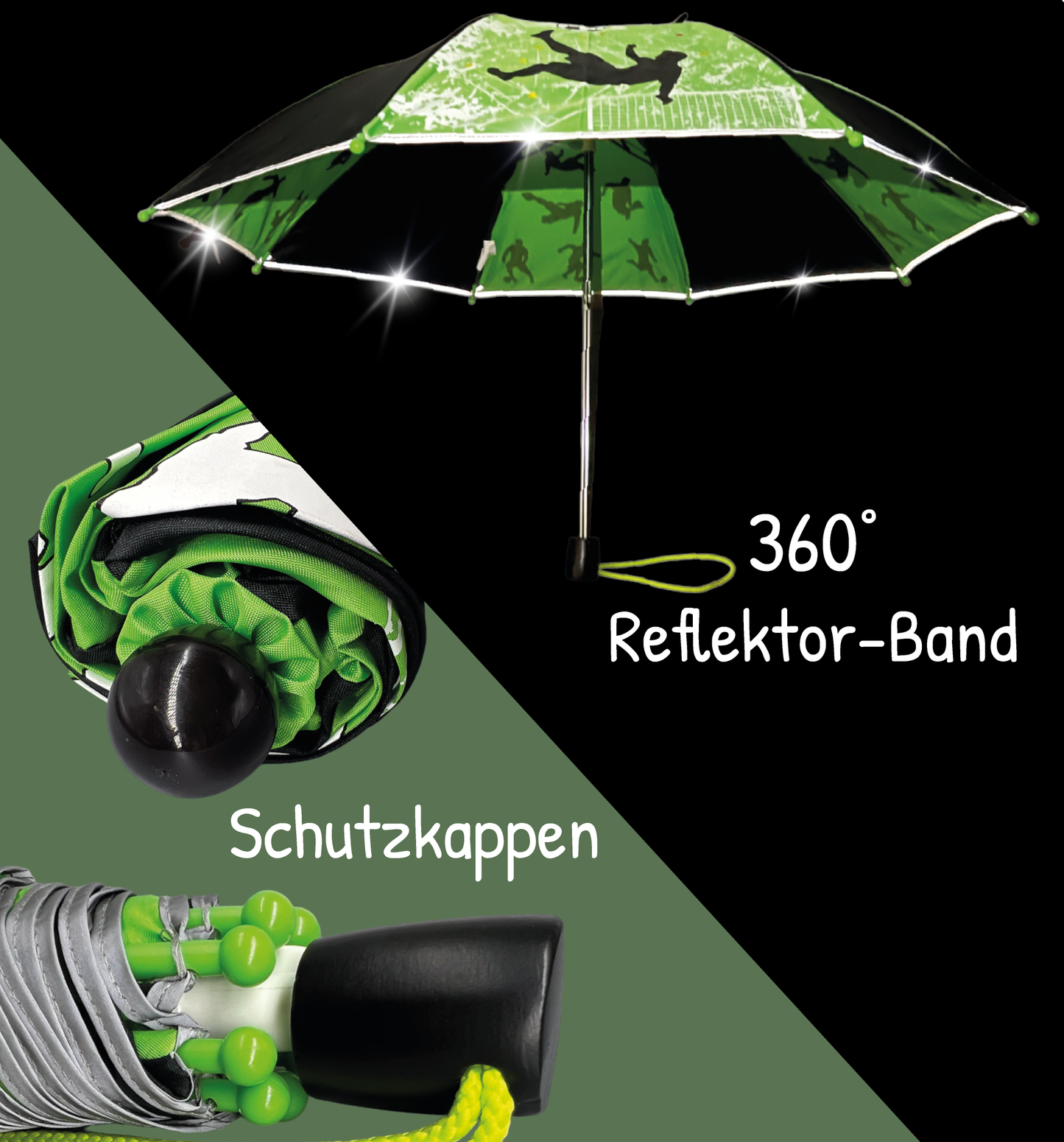 Magic Regenschirm Fussball 3D