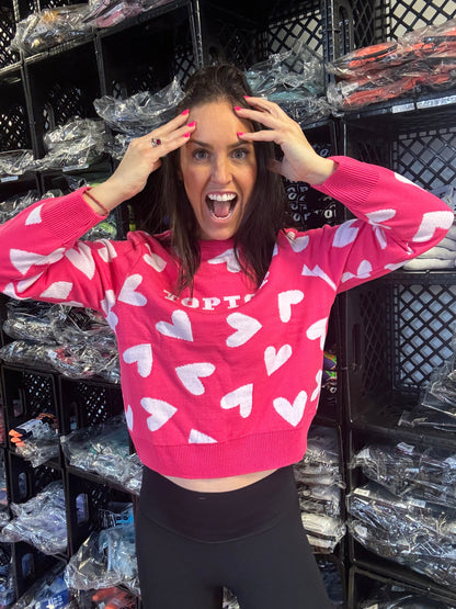 Gilet printemps- Cœurs 🩷