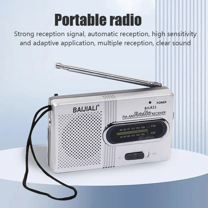 BC-R21 Mini AM/FM Portable Radio