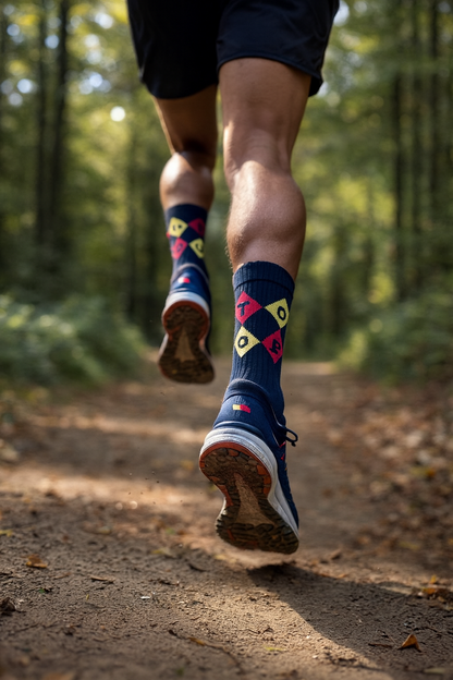 Chaussettes - Dame de carreaux 🔷