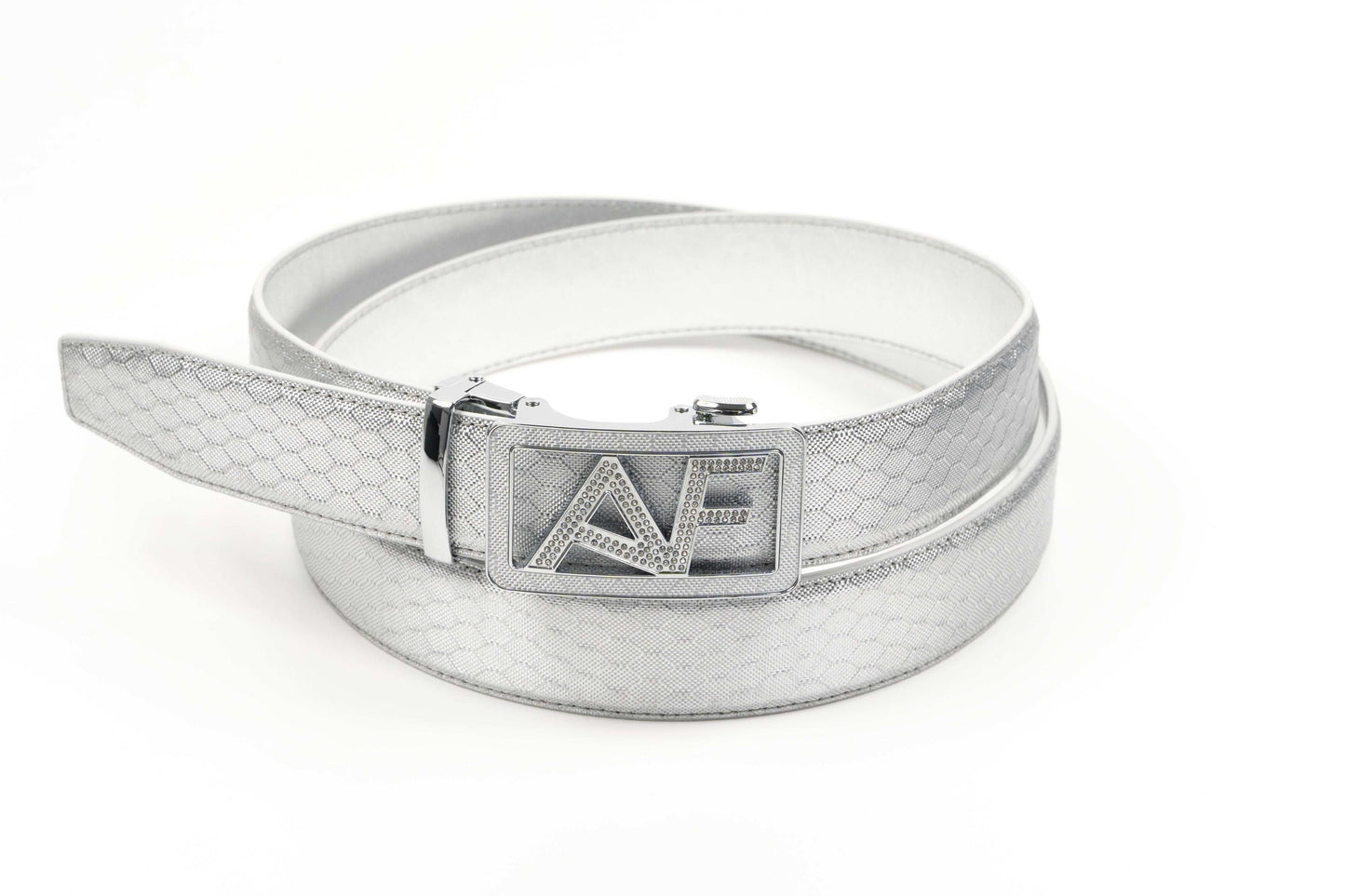 Damengürtel aus Glasfaser m. Ratsche (innen Leder)