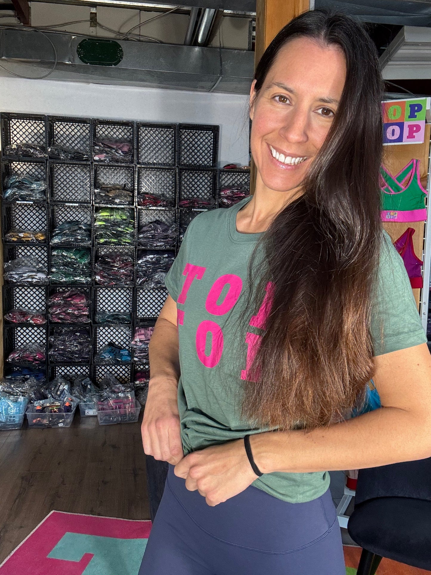 T-Shirt ajusté - Summer POP Fraise 🍓 & Menthe 🍃