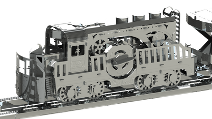 HEAVY LOCO FREIGHT TRAIN