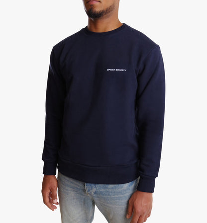 Crewneck Basic Dark Blue