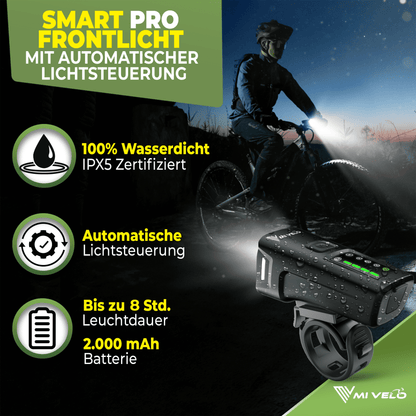 Mivelo Fahrradlicht-Set SMART PRO
