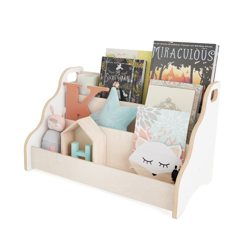 MAMOI® Bibliothèque meuble de rangement pour enfant, Petite bibliotheque murale, Etagere livre et meuble pour chambre de bebe, Bibliothèques montessori pour enfants
