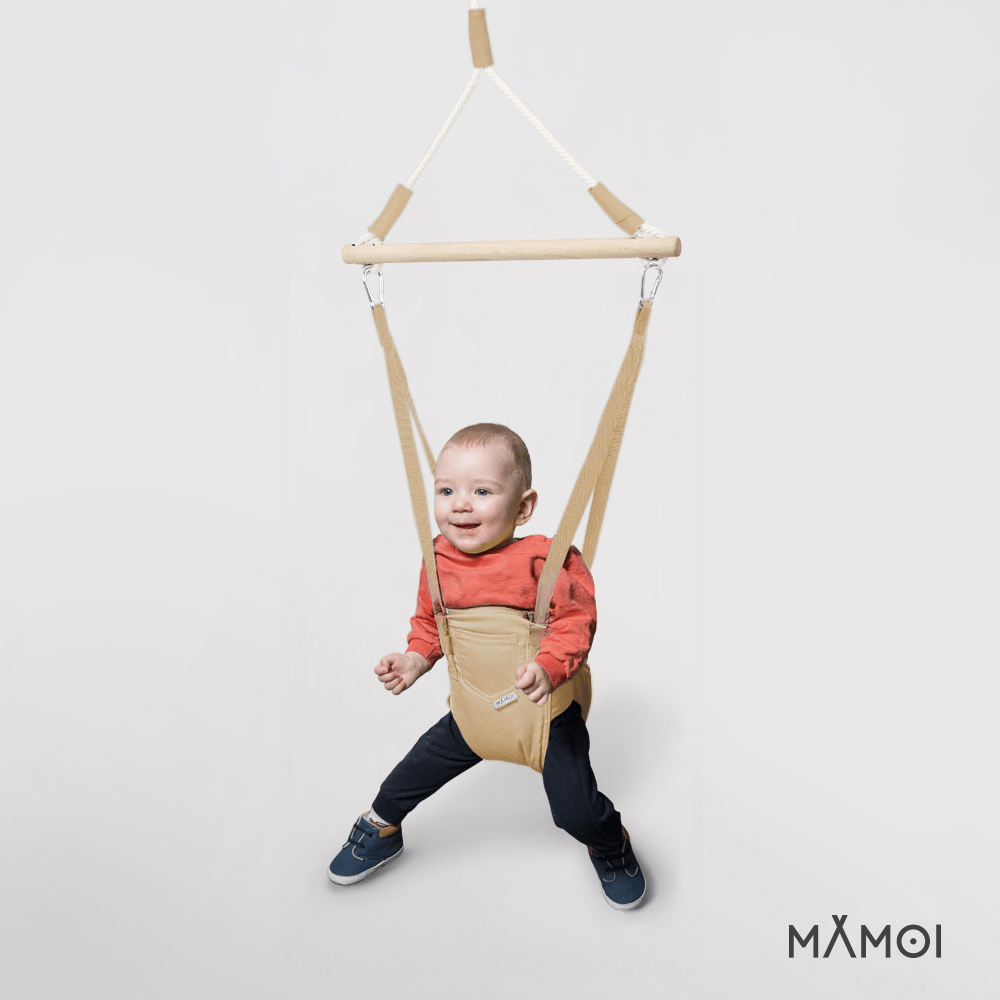 MAMOI® Baby bouncer, Swing seat, Indoor rocking bouncy chair, Toddler jolly jumper rocker, Door frame swings, Jumpers and bouncers for babies from 6 months