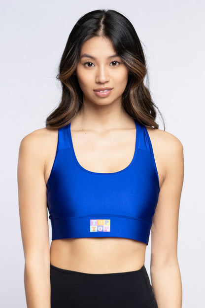 Soutien-gorge sport - Bleu royal (VENTE FINALE)