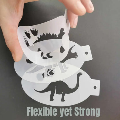 Face Painting Stencil - M06 Dancing Pikachu