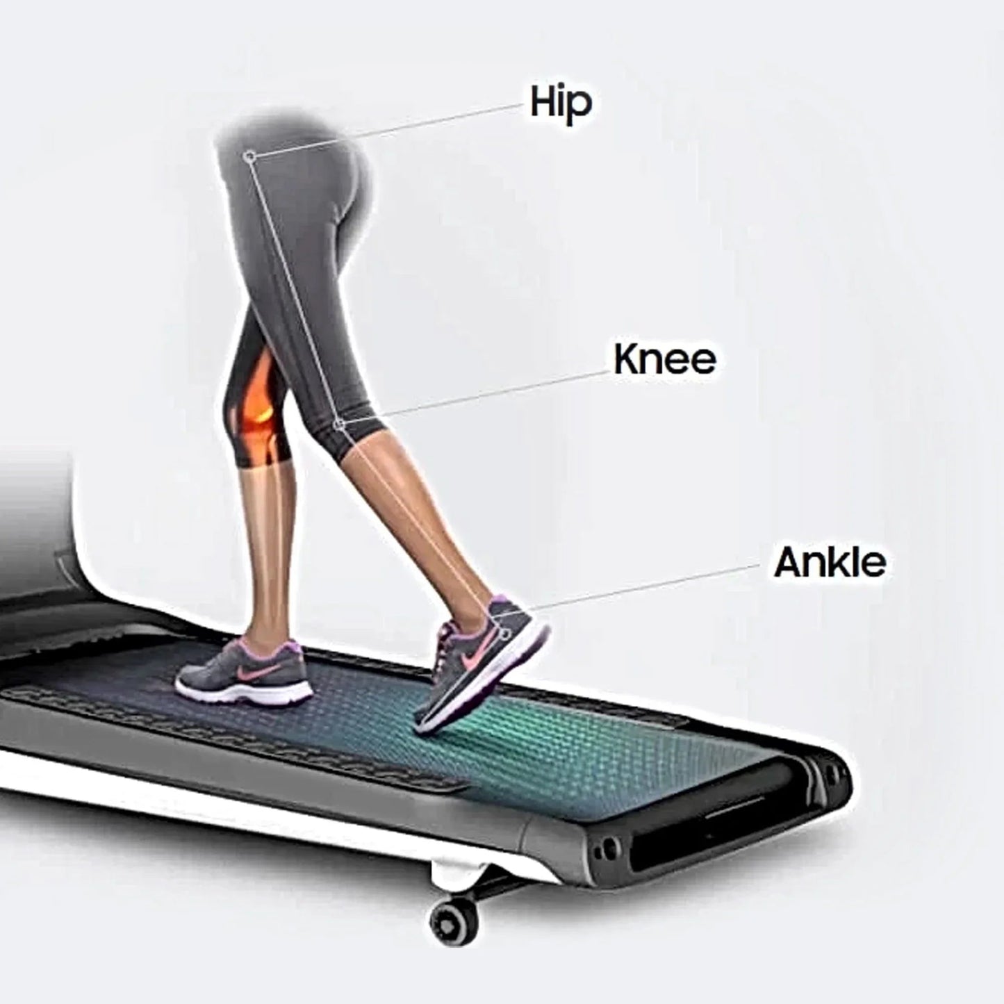 iRunner Ivory Whisper, Smart Home Treadmill for Seniors