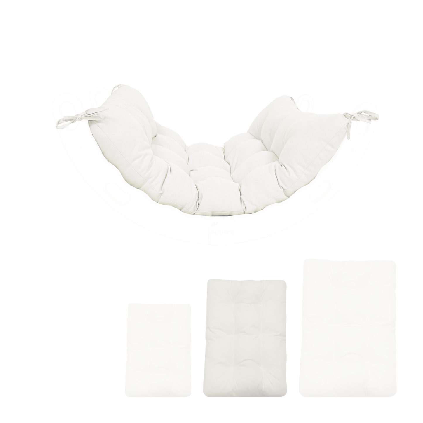 MAMOI® Coussin pour Triangle d'escalade balançoire, Coussin pour Triangle intérieur, Escalade enfant, Balancoire bebe, Espalier enfant