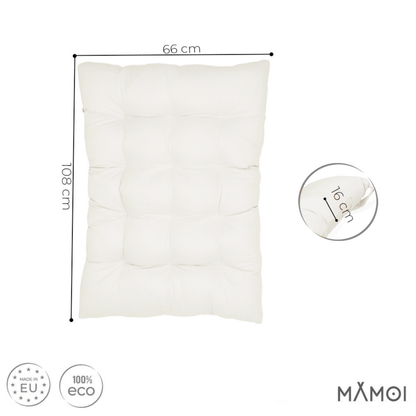 MAMOI® Coussin pour Triangle d'escalade balançoire, Coussin pour Triangle intérieur, Escalade enfant, Balancoire bebe, Espalier enfant