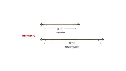 Metal Rod for Wall Hangings