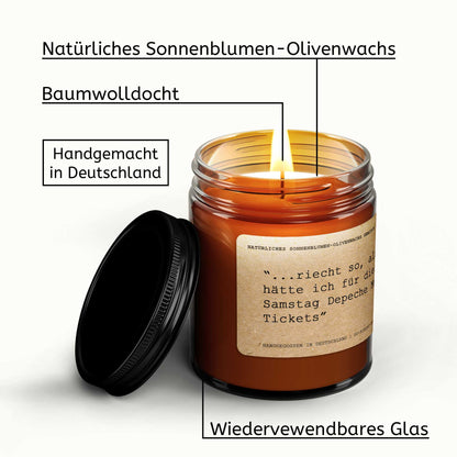 Egal welcher Text, wir drucken ihn, Geschenkkerze, personalisierte Kerze, personalisiertes Geschenk, personalisiertes Hochzeitsgeschenk, individuelle Kerzen, eigene Kerzen herstellen, Duftkerzen