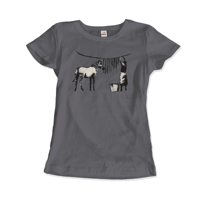 Banksy Zebra Stripes Artwork T-Shirt