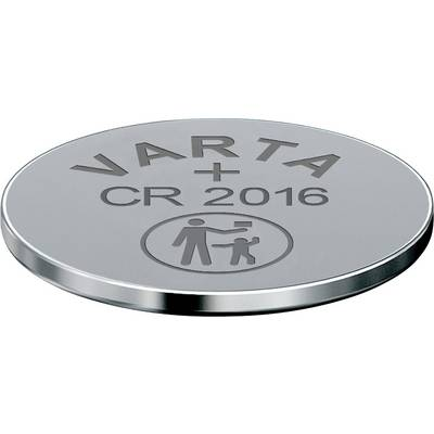 Varta Electronics CR2016 Gombelem CR 2016 Lítium 87 mAh 3 V 5 db (6016101415)-0