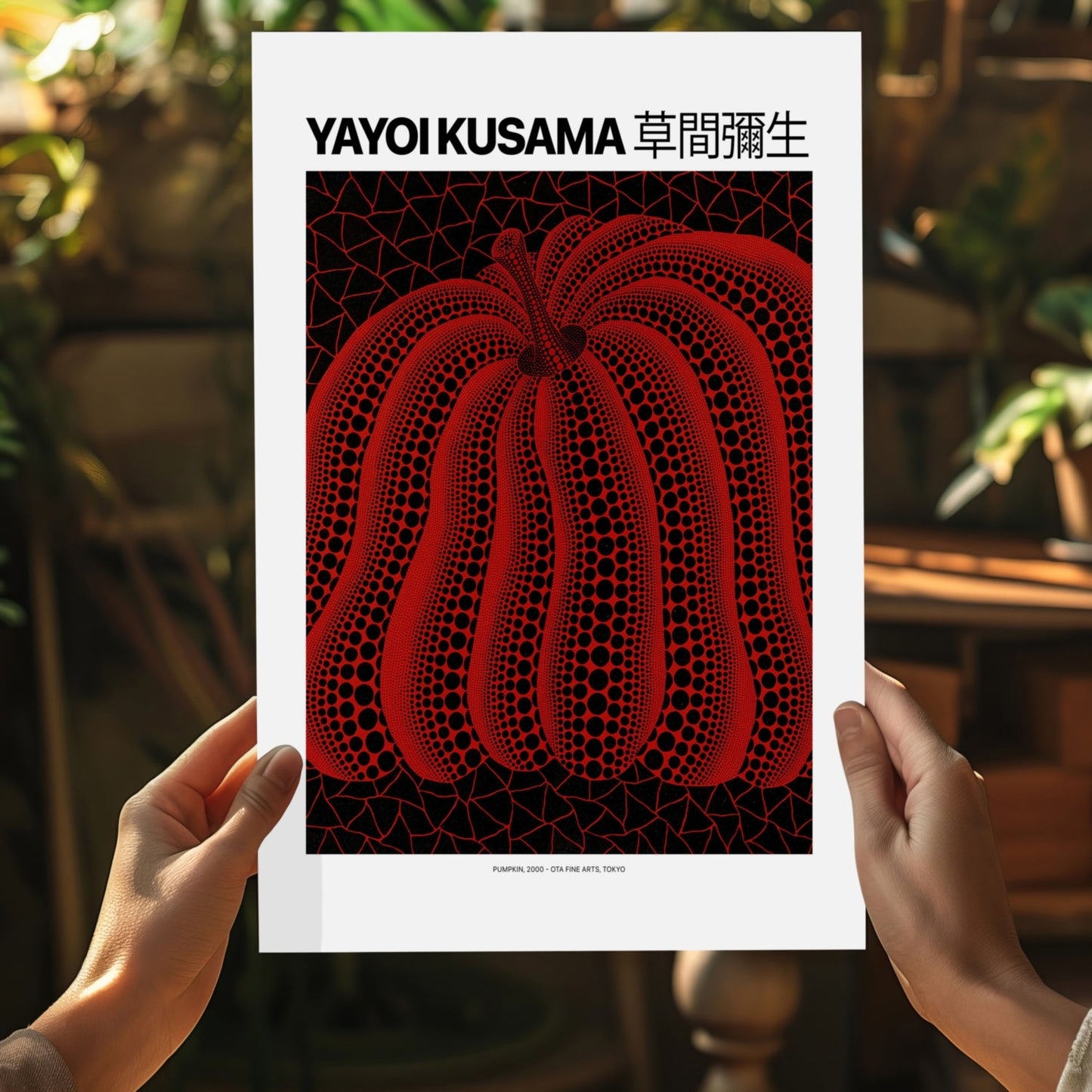 Yayoi Kusama Aluminum Print