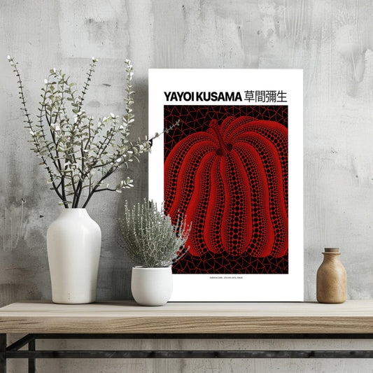 Yayoi Kusama Aluminum Print