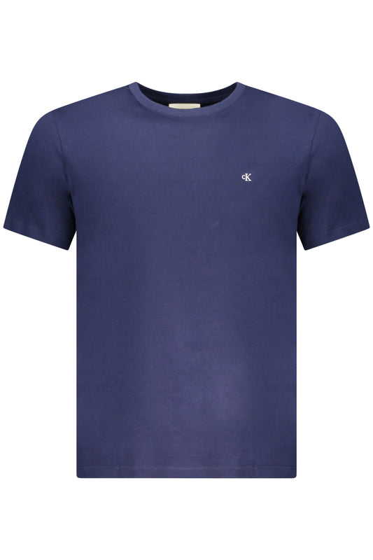 CALVIN KLEIN MÄNNER-KURZARM-T-SHIRT BLAU-0