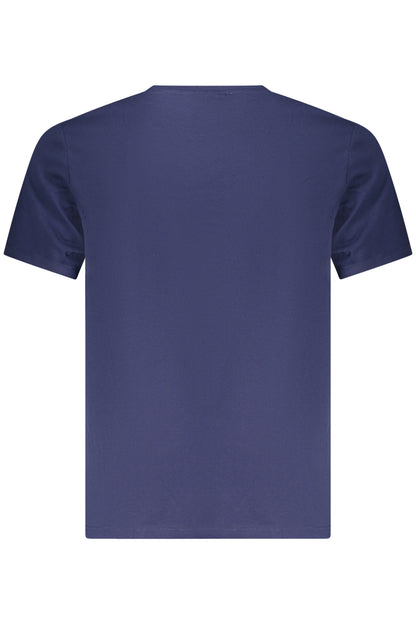 CALVIN KLEIN MÄNNER-KURZARM-T-SHIRT BLAU-1