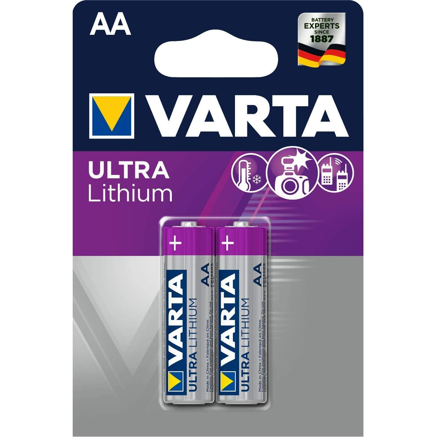 Varta 06106 Einweg-Batterie AA Lithium (V6106301402)