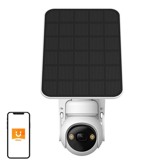 Imou Cell PT Solar Kit Dome IP Auameraurheitheitheit    x 1296 Pixel De perete (Cell PT + FSP12)