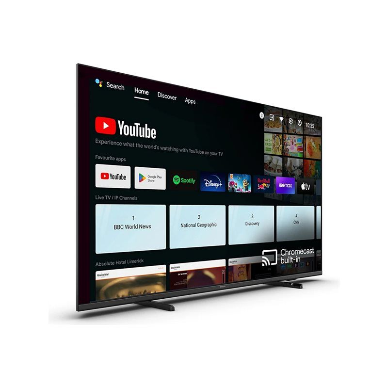 Philips 50HFL4518U/12 Hospitalitätsschirm 127 cm (50") 4K Ultra HD 350 cd/m² Smart TV Schwarz 20 W (50HFL4518U/12)-0