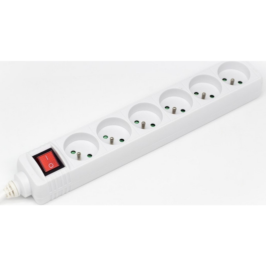 Hama Standard 6-Steckdosen, 3m (P2223745)