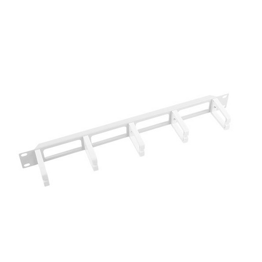Zubehör für die Kabelorganisation, Lanberg, Typ B 19'' 1U, grau (AK-1202-S)-0