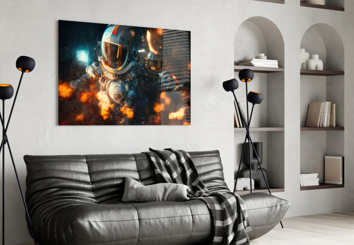 The Drift Glass Wall Art || Designer Collection