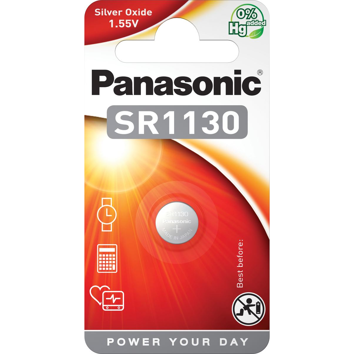 Panasonic SR54 Akku 1 Stück (SR-1130EL/1B) - 0