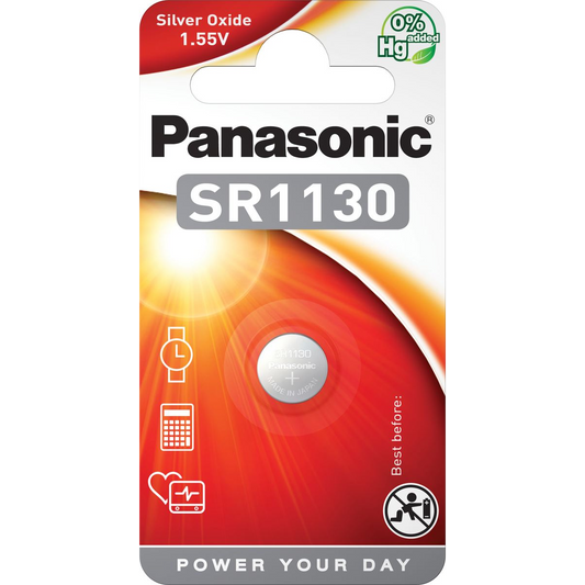 Panasonic SR54 Akku 1 Stück (SR-1130EL/1B) - 0