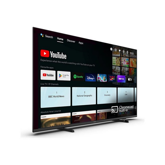 Philips 43HFL4518U/12 Hotel-TV 109,2 cm (43") 4K Ultra HD 350 cd/m² Smart TV Schwarz 20 W (43HFL4518U/12)-0