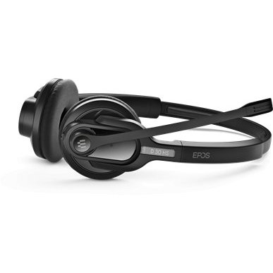 EPOS IMPACT D 30 HS Headset Kabellos Kopfhörer Büro/Telefon-Kundenzentrum Schwarz (1001331)-0
