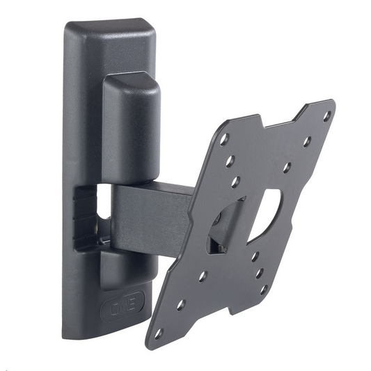 Meliconi FlatStyle ETR100 drehbare, schwenkbare VESA 100 TV-Wandkonsole (580454) (Meliconi 580454)-0